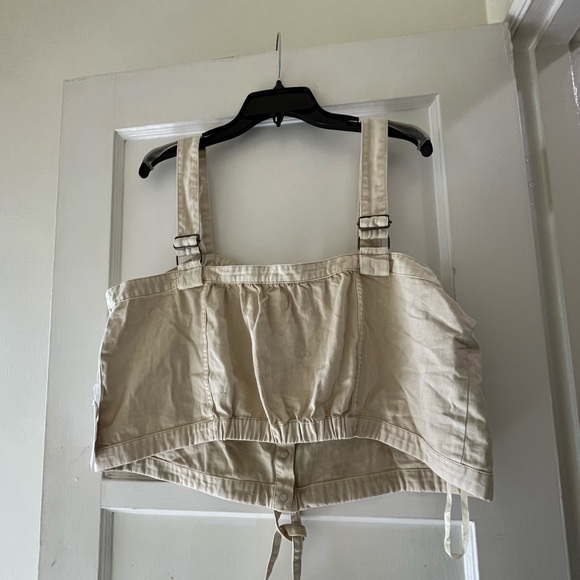 Free People palm dessert crop tank size XL - Picture 4 of 14